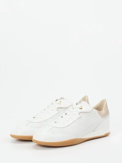 DL Sport – Sneaker aus Kalbleder in Weiß