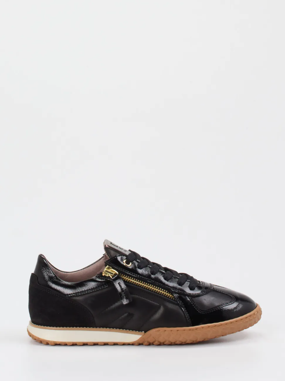 DL Sport – Sneaker aus Kalbleder in Schwarz
