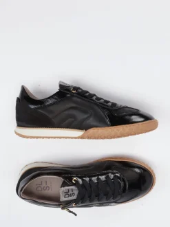 DL Sport – Sneaker aus Kalbleder in Schwarz