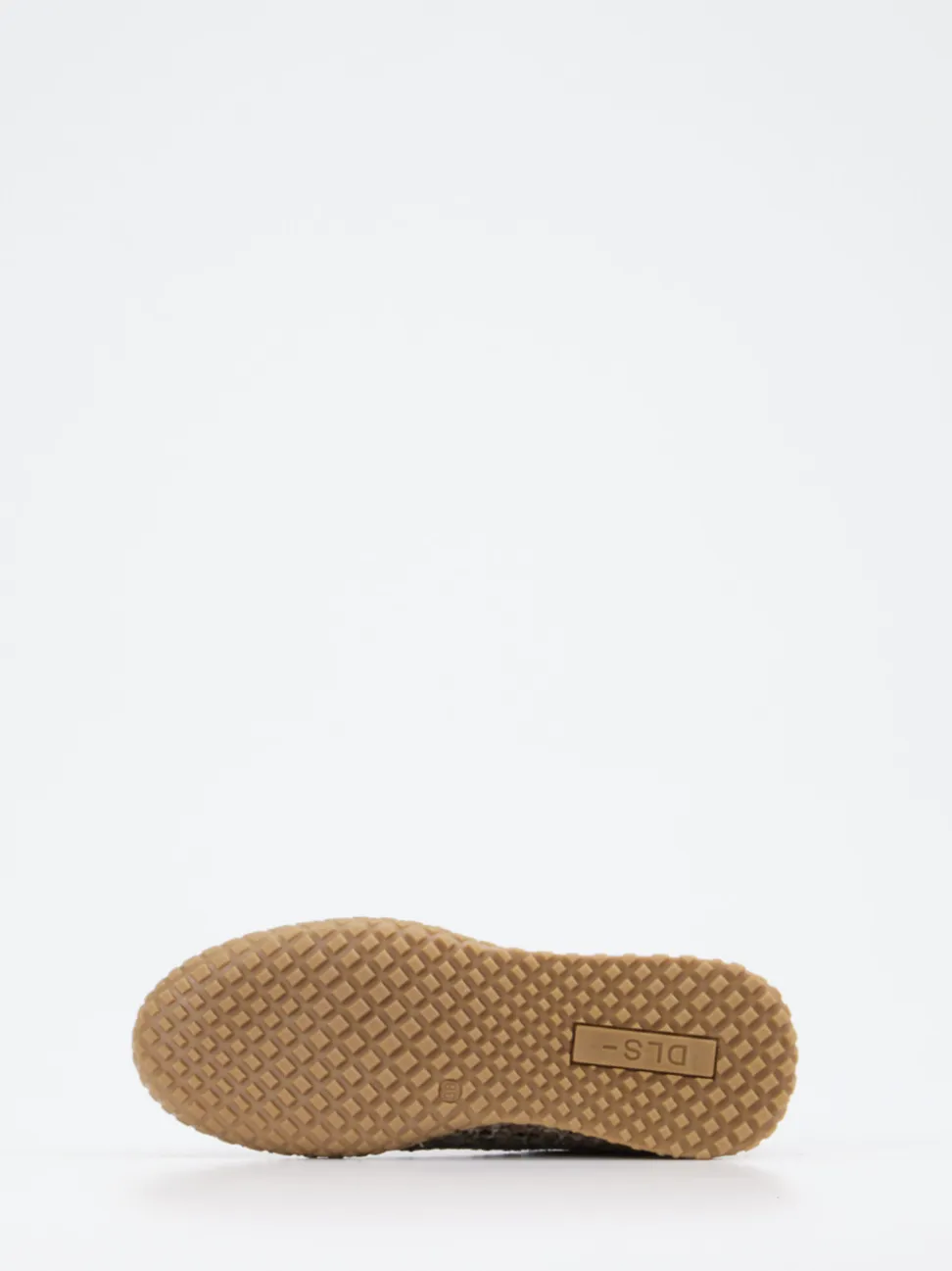 DL Sport – Sneaker aus Veloursleder und Bouclé-Textil
