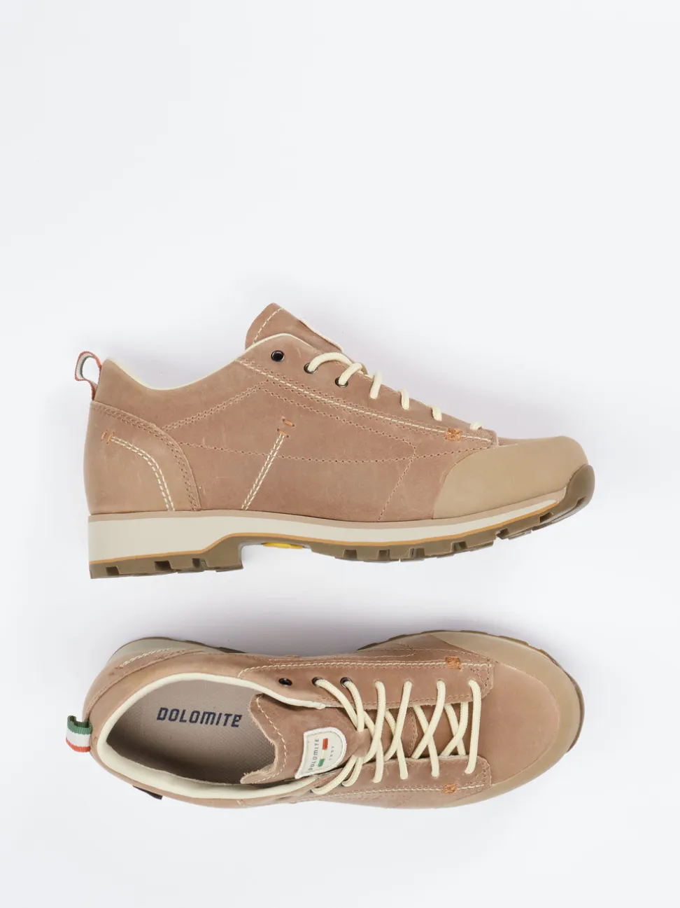 Dolomite 1897 – Outdoor-Sneaker aus Veloursleder sandbraun