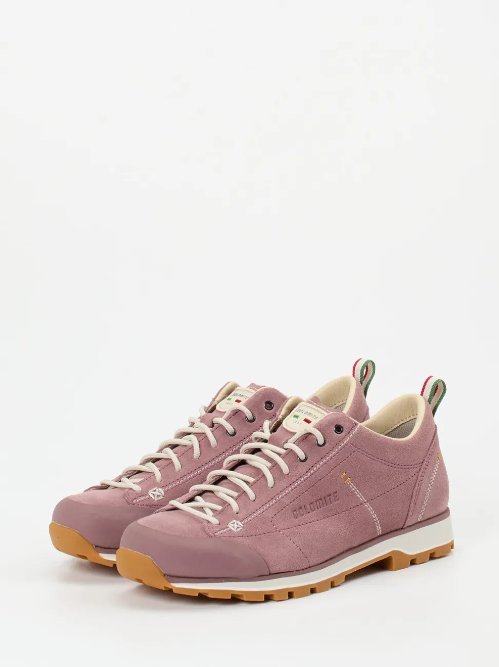 Dolomite 1897 – Outdoor-Sneaker aus Fettleder altrosa