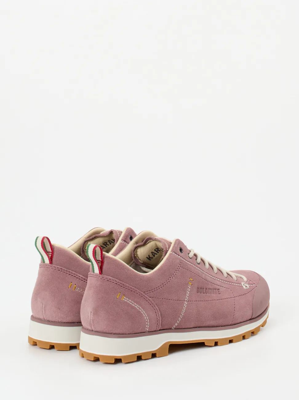 Dolomite 1897 – Outdoor-Sneaker aus Fettleder altrosa