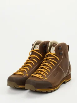 Dolomite – Schnürboots aus Glattleder mittelbraun