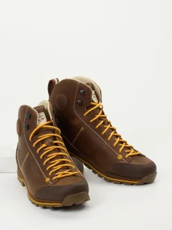 Dolomite – Schnürboots aus Glattleder mittelbraun