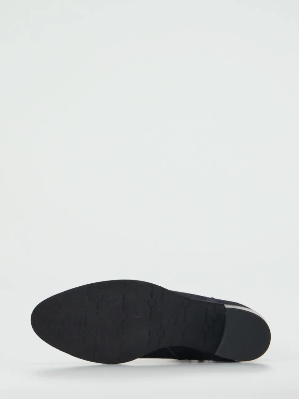 Donna Carolina – Ankle Boots aus Veloursleder Dunkelblau