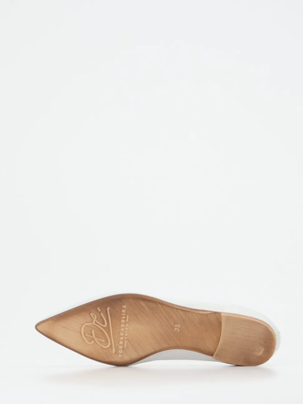 Donna Carolina – Loafer aus Kalbleder in Offwhite