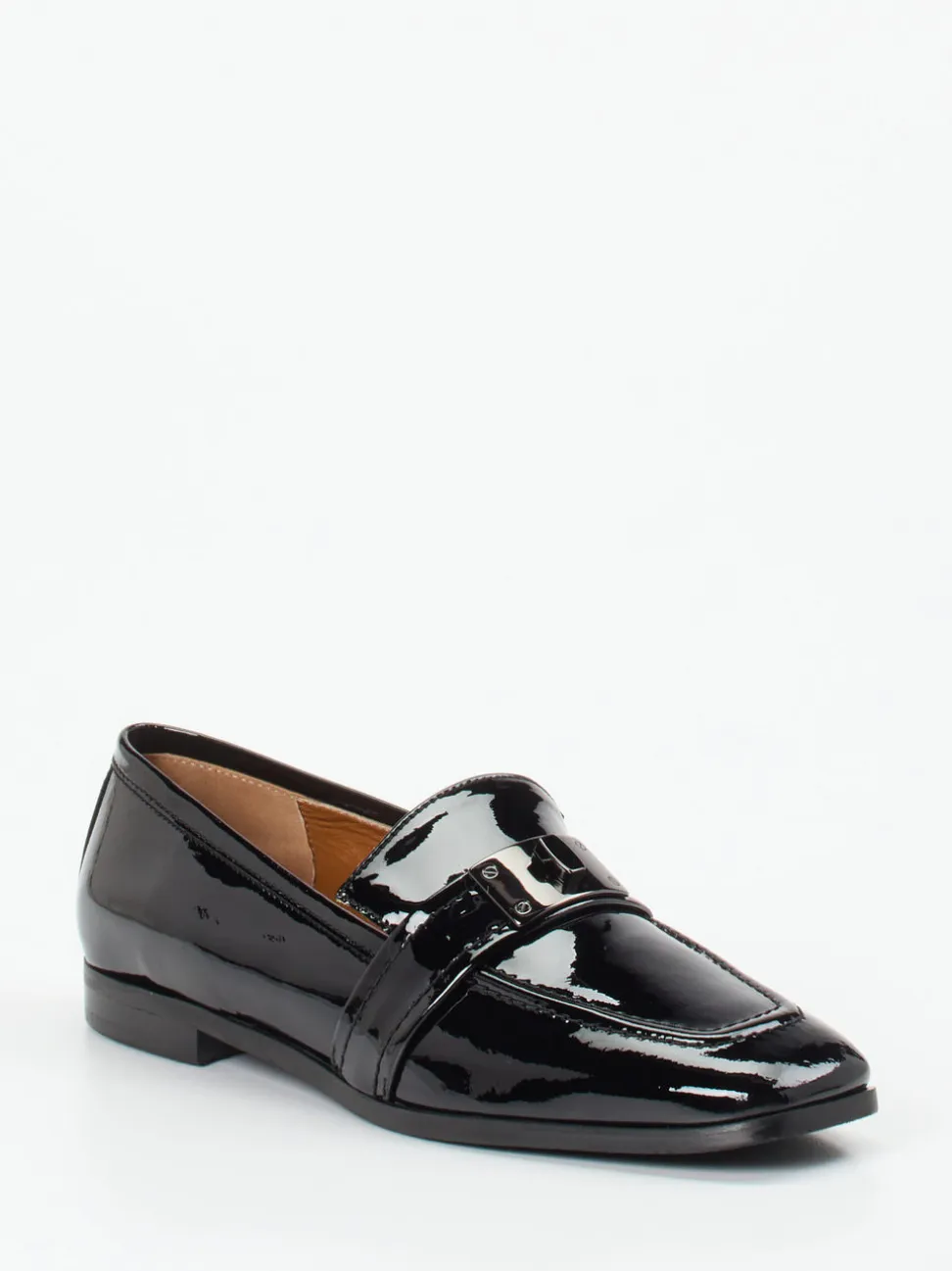 Donna Carolina – Loafer aus Lackleder schwarz