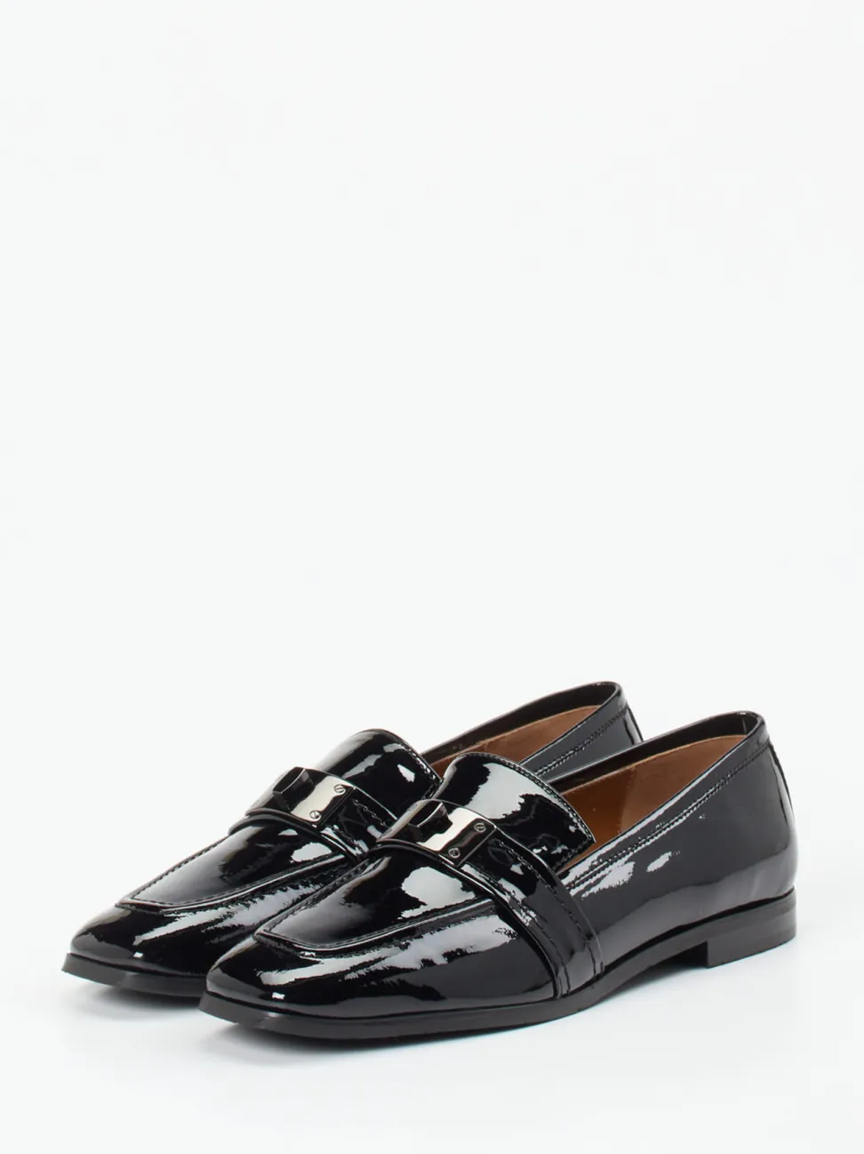 Donna Carolina – Loafer aus Lackleder schwarz