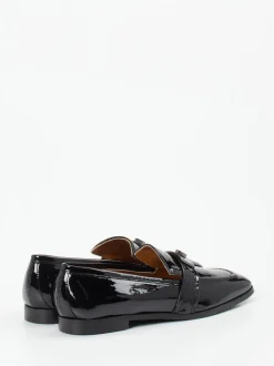 Donna Carolina – Loafer aus Lackleder schwarz