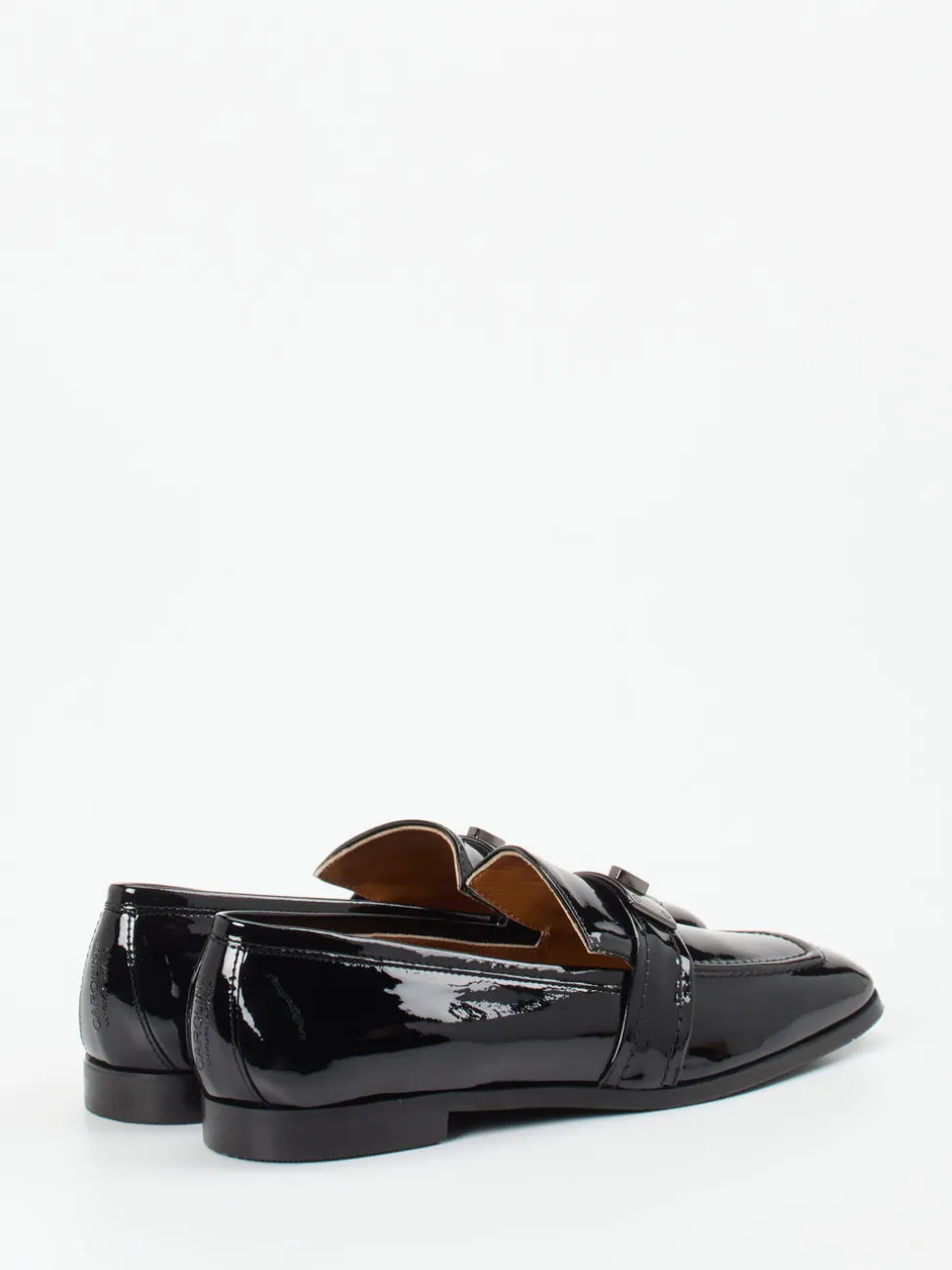 Donna Carolina – Loafer aus Lackleder schwarz