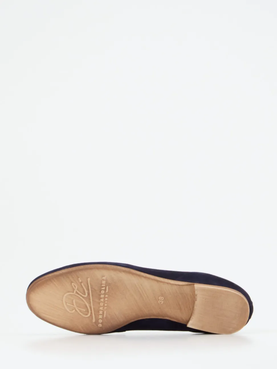 Donna Carolina – Loafer aus Veloursleder Dunkelblau