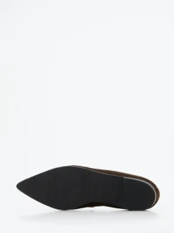 Donna Carolina – Loafer aus Veloursleder dunkelbraun