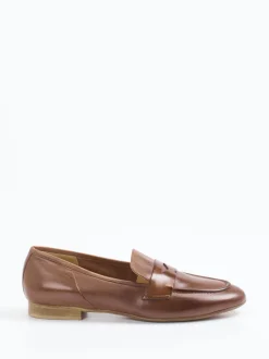 Donna Carolina – Loafer aus Kalbleder in Braun