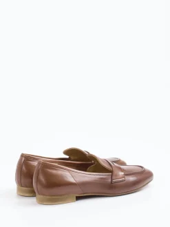 Donna Carolina – Loafer aus Kalbleder in Braun