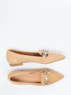 Donna Carolina – Loafer aus Veloursleder Camel