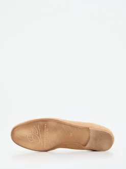 Donna Carolina – Loafer aus Veloursleder in Beige