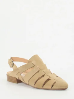 Donna Carolina – Slingbacks aus Kalbleder in Braun