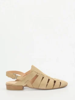 Donna Carolina – Slingbacks aus Kalbleder in Braun