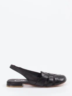 Donna Carolina – Slingpumps aus Kalbleder schwarz