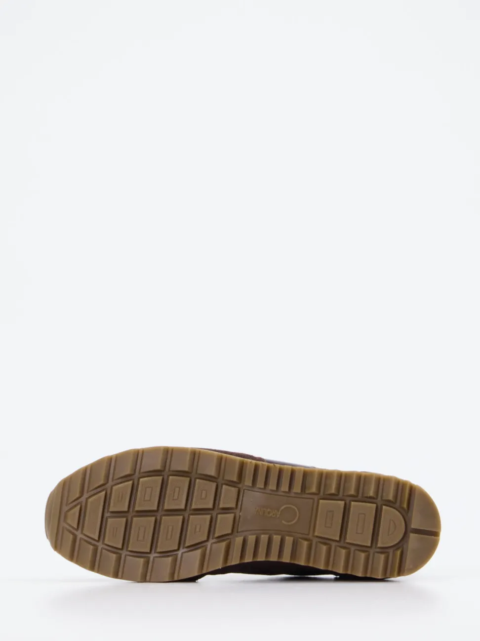 Donna Carolina – Sneaker aus Veloursleder Dunkelbraun