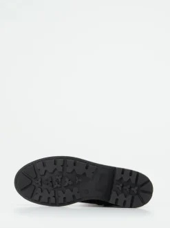 Donna Carolina – Stiefeletten aus Kalbleder Tintenblau