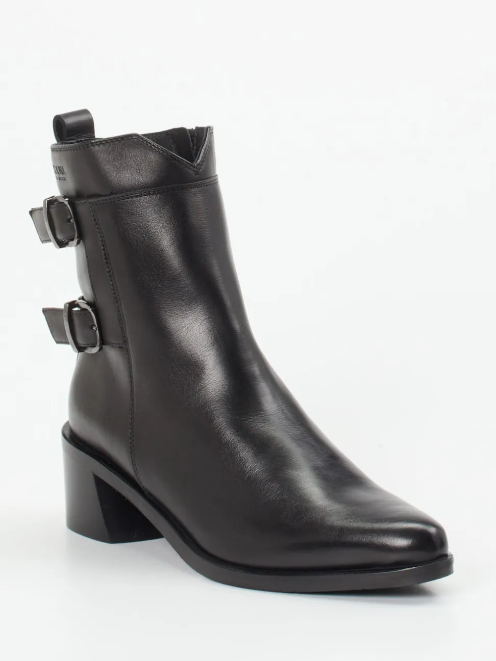 Donna Carolina – Stiefeletten aus Kalbleder Schwarz