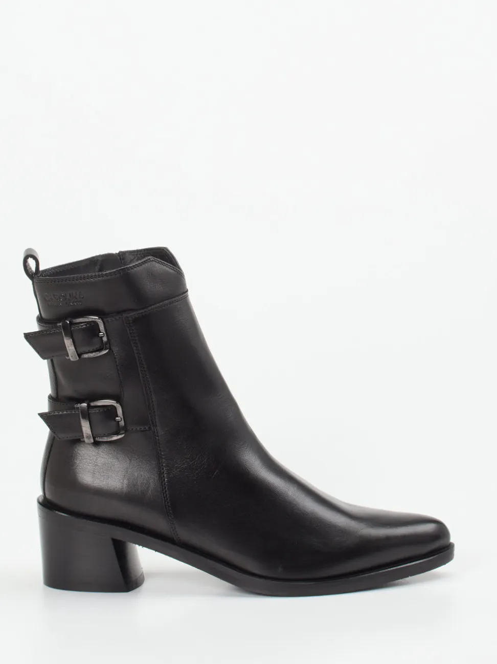 Donna Carolina – Stiefeletten aus Kalbleder Schwarz