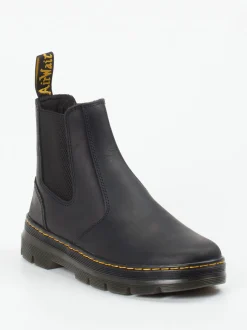 Dr. Martens – Chelsea Boots aus Kalbleder Schwarz