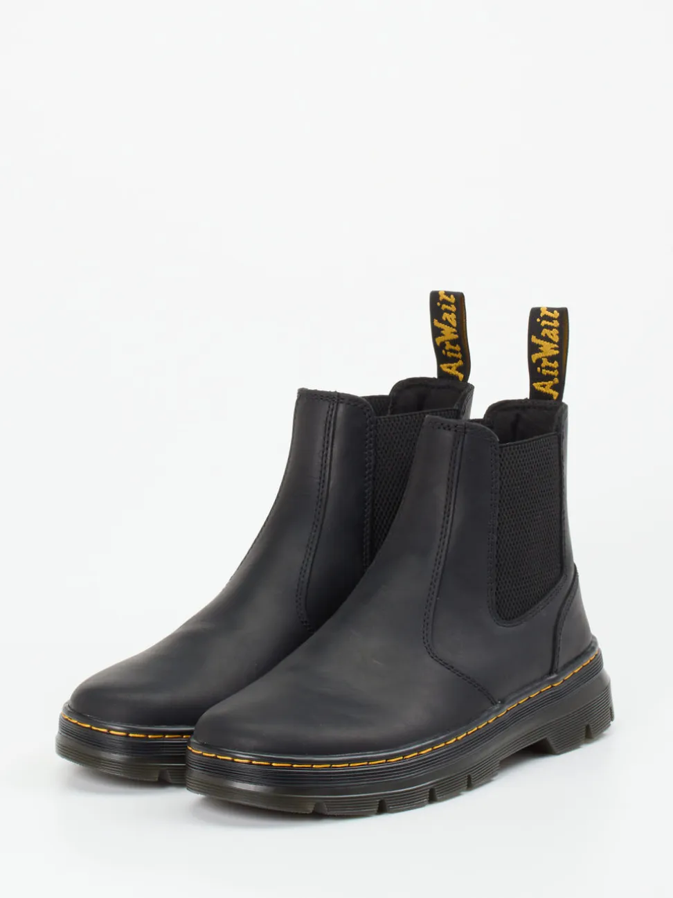 Dr. Martens – Chelsea Boots aus Kalbleder Schwarz