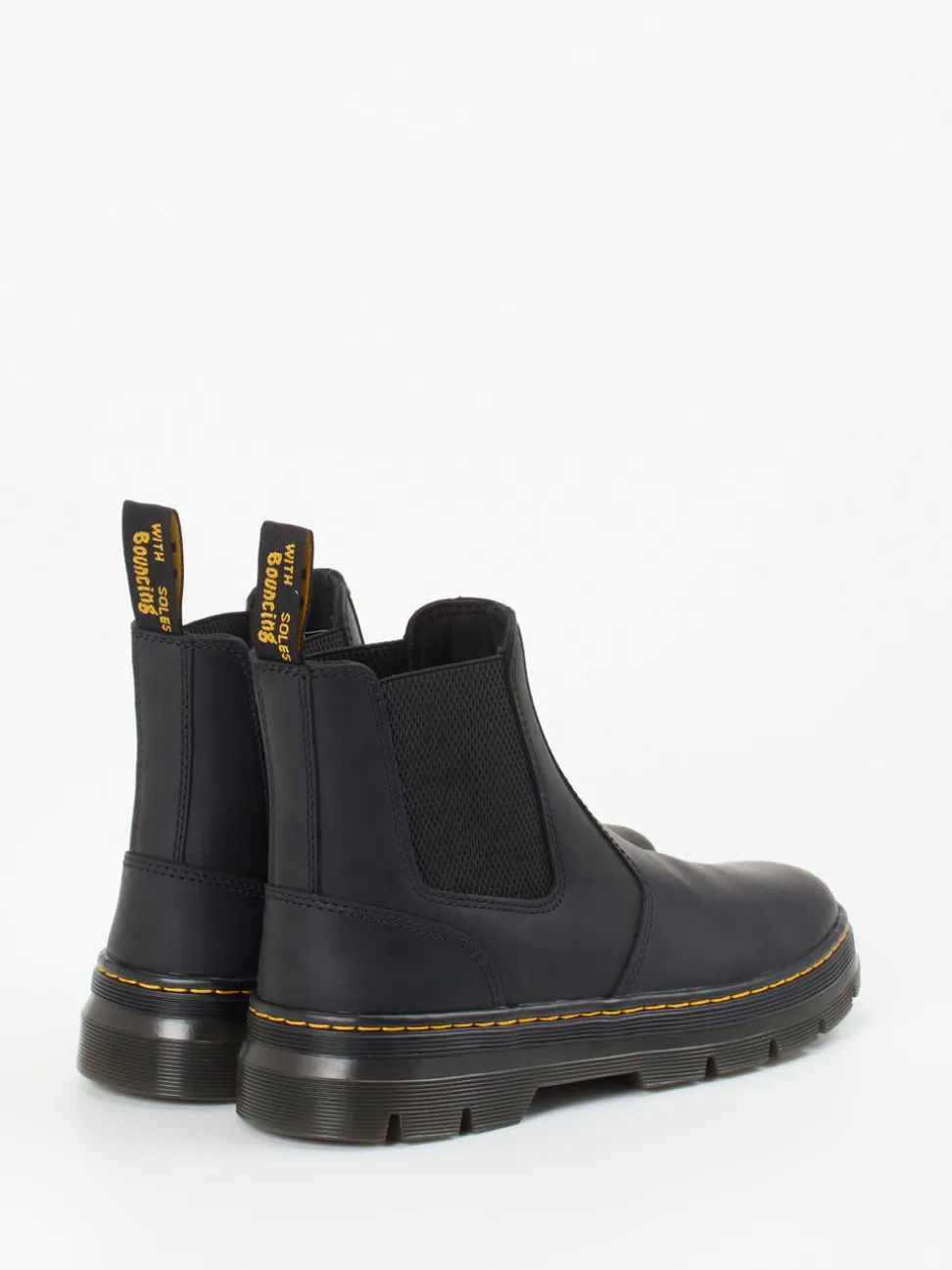 Dr. Martens – Chelsea Boots aus Kalbleder Schwarz