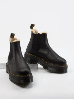Dr. Martens – Chelsea Boots aus Kalbleder schwarz
