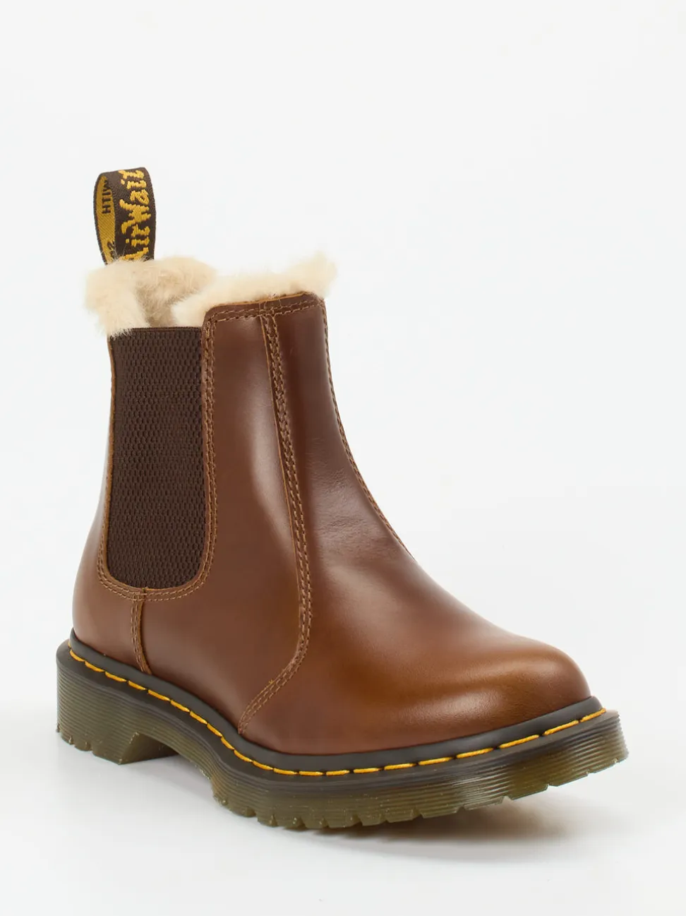 Dr. Martens – Chelsea Boots aus Kalbleder braun