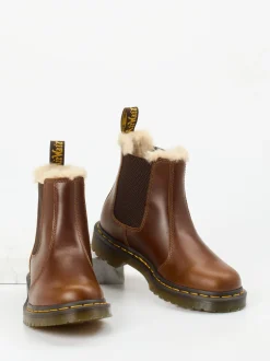 Dr. Martens – Chelsea Boots aus Kalbleder braun