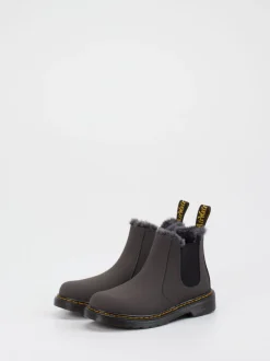 Dr. Martens – Chelsea Boots aus Synthetik anthrazit