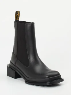 Dr. Martens – Chelsea Boots aus Kalbleder Schwarz