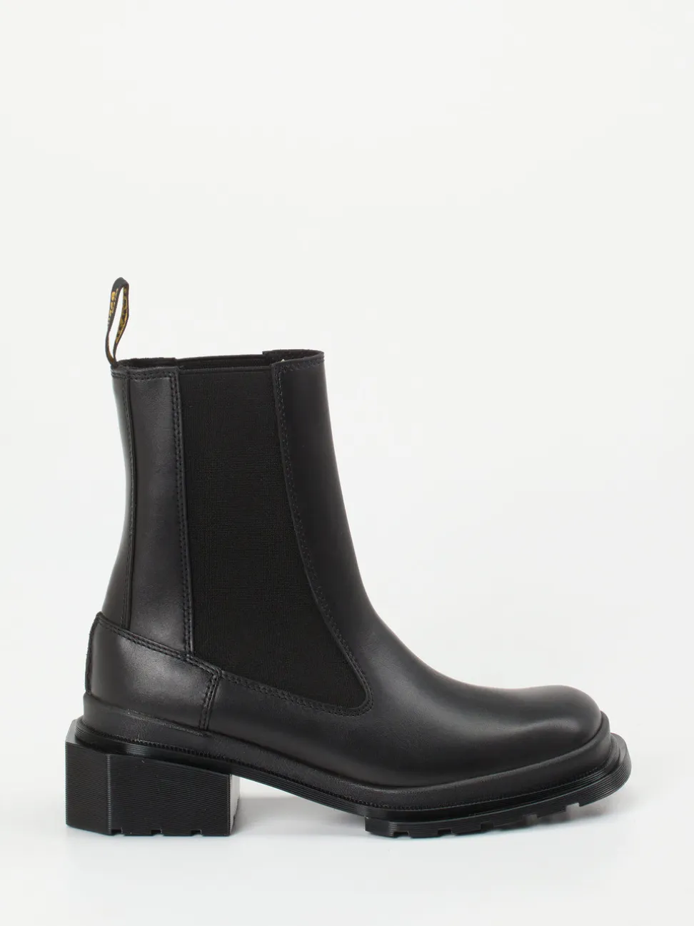 Dr. Martens – Chelsea Boots aus Kalbleder Schwarz