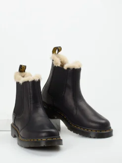 Dr. Martens – Chelsea Boots aus Fettleder schwarz