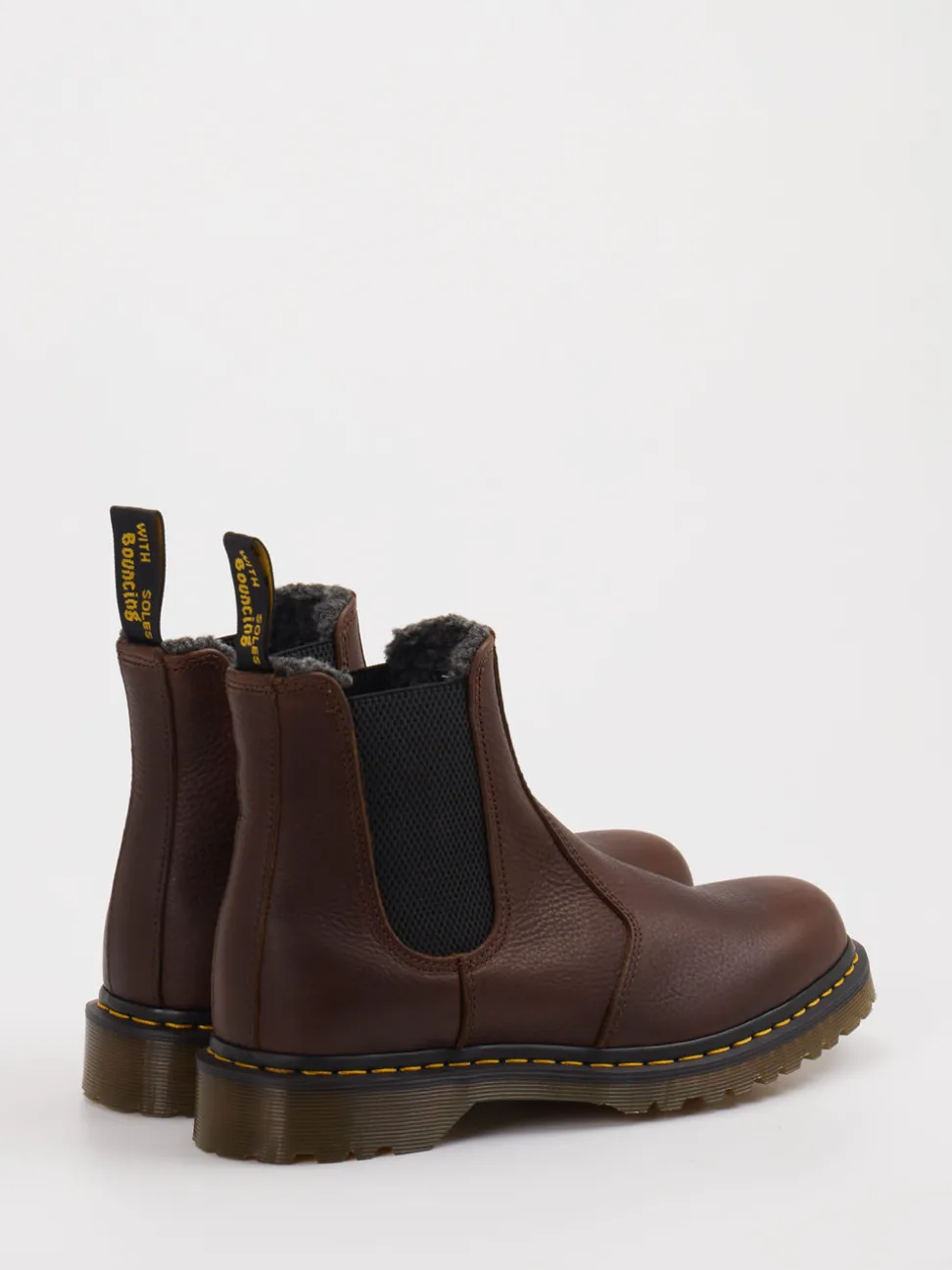 Dr. Martens – Chelsea Boots aus Leder mittelbraun