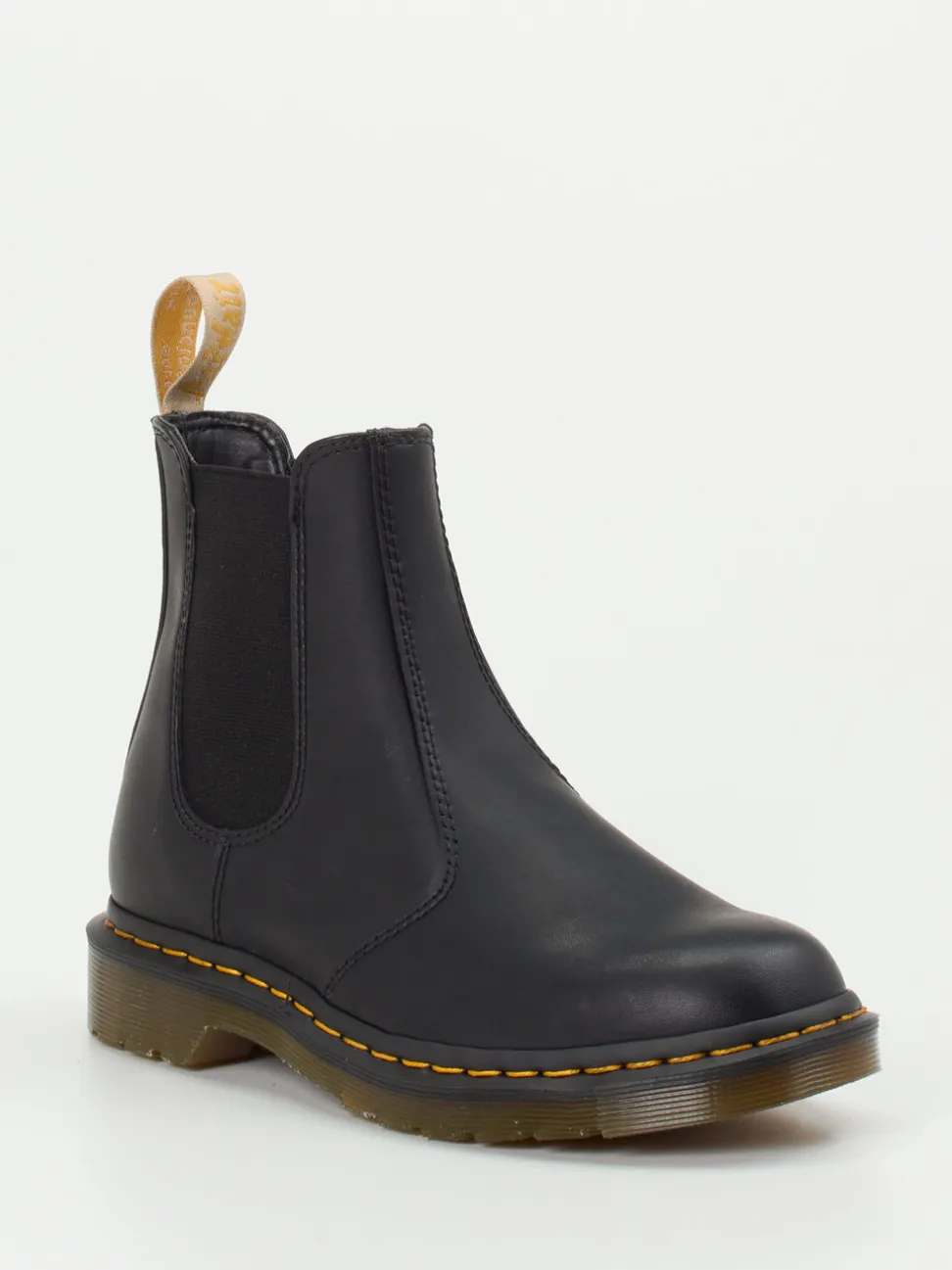 Dr. Martens – Chelsea Boots aus Lammleder Schwarz