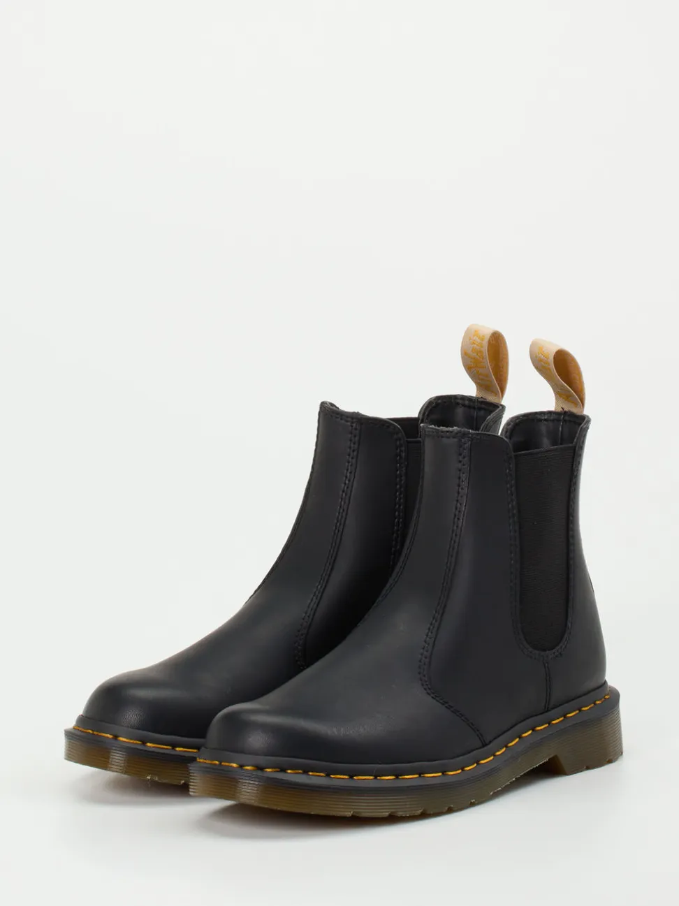 Dr. Martens – Chelsea Boots aus Lammleder Schwarz