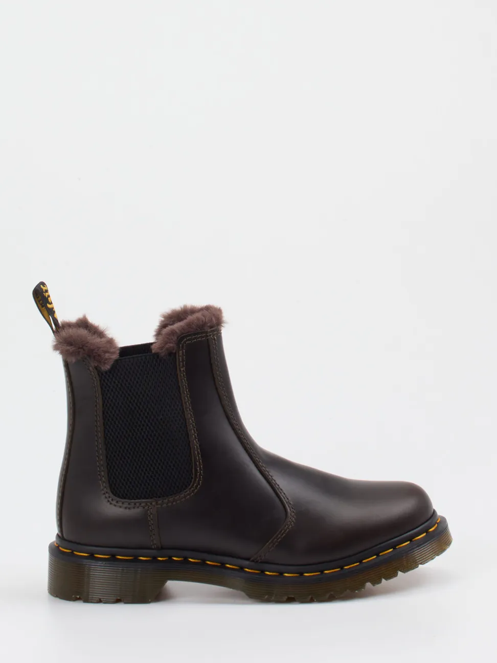 Dr. Martens – Chelsea Boots aus Kalbleder dunkelbraun
