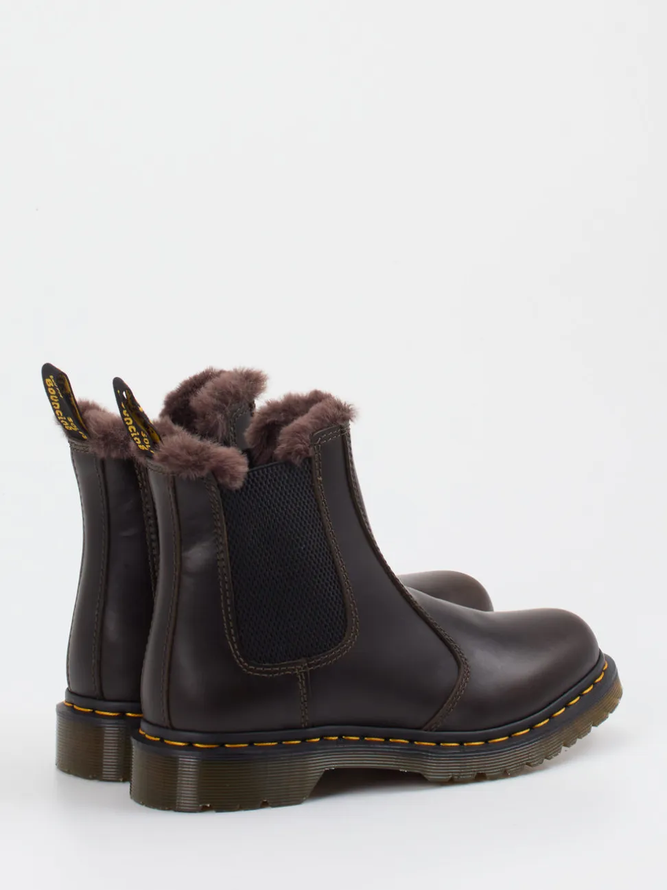 Dr. Martens – Chelsea Boots aus Kalbleder dunkelbraun