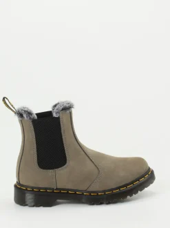 Dr. Martens – Chelsea Boots aus Nubukleder grau