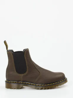 Dr. Martens – Chelsea Boots aus Fettleder olivgrün