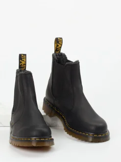 Dr. Martens – Chelsea Boots aus Fettleder Schwarz