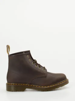 Dr. Martens – 8-Loch-Boots aus Fettleder braun