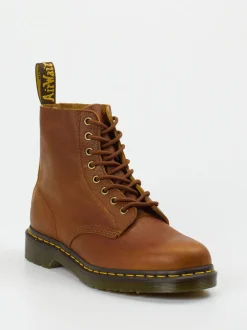 Dr. Martens – 8-Loch-Boots aus Kalbleder braun
