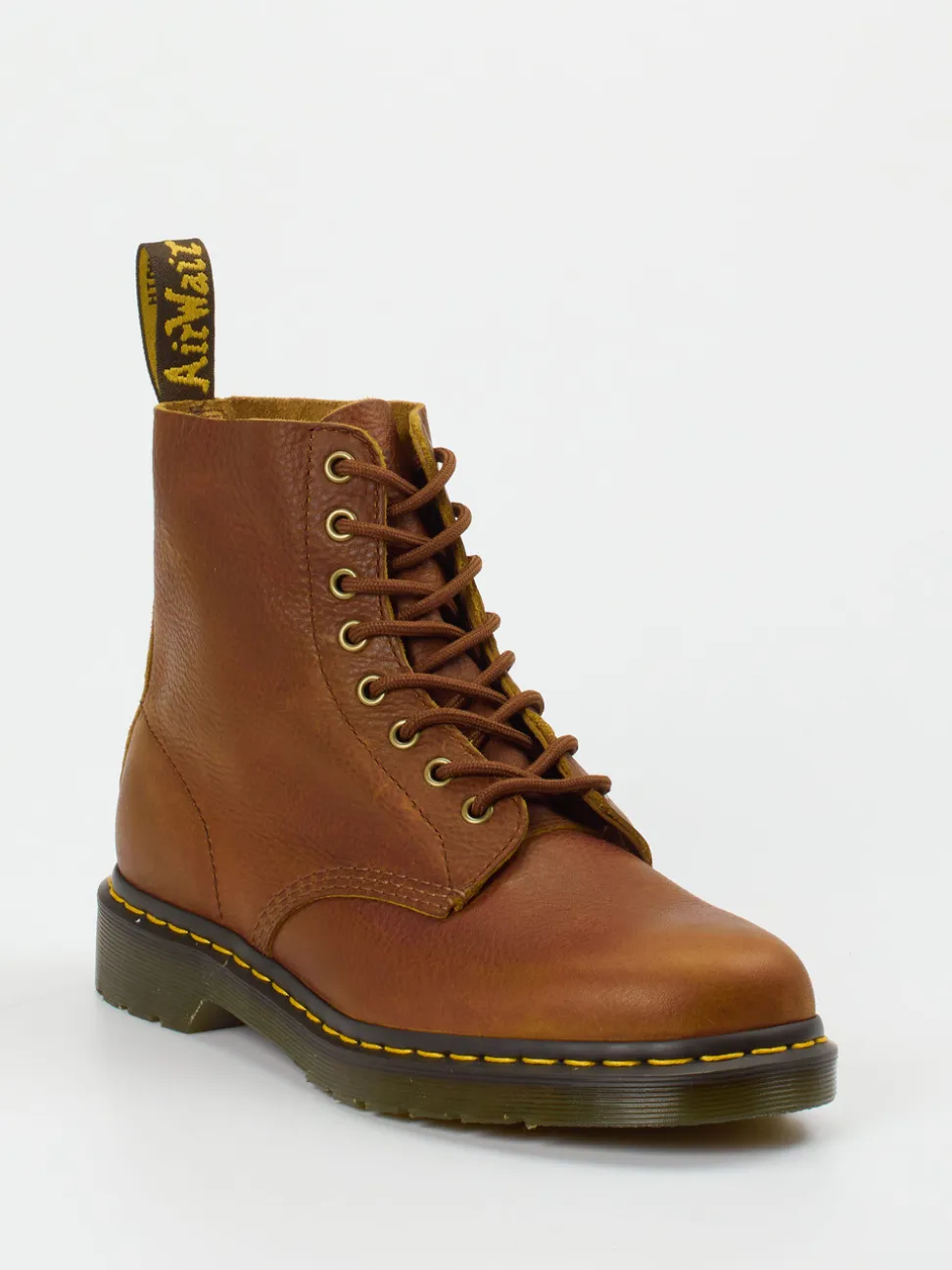 Dr. Martens – 8-Loch-Boots aus Kalbleder braun