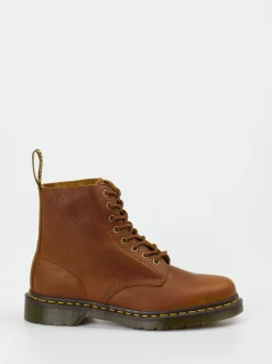 Dr. Martens – 8-Loch-Boots aus Kalbleder braun